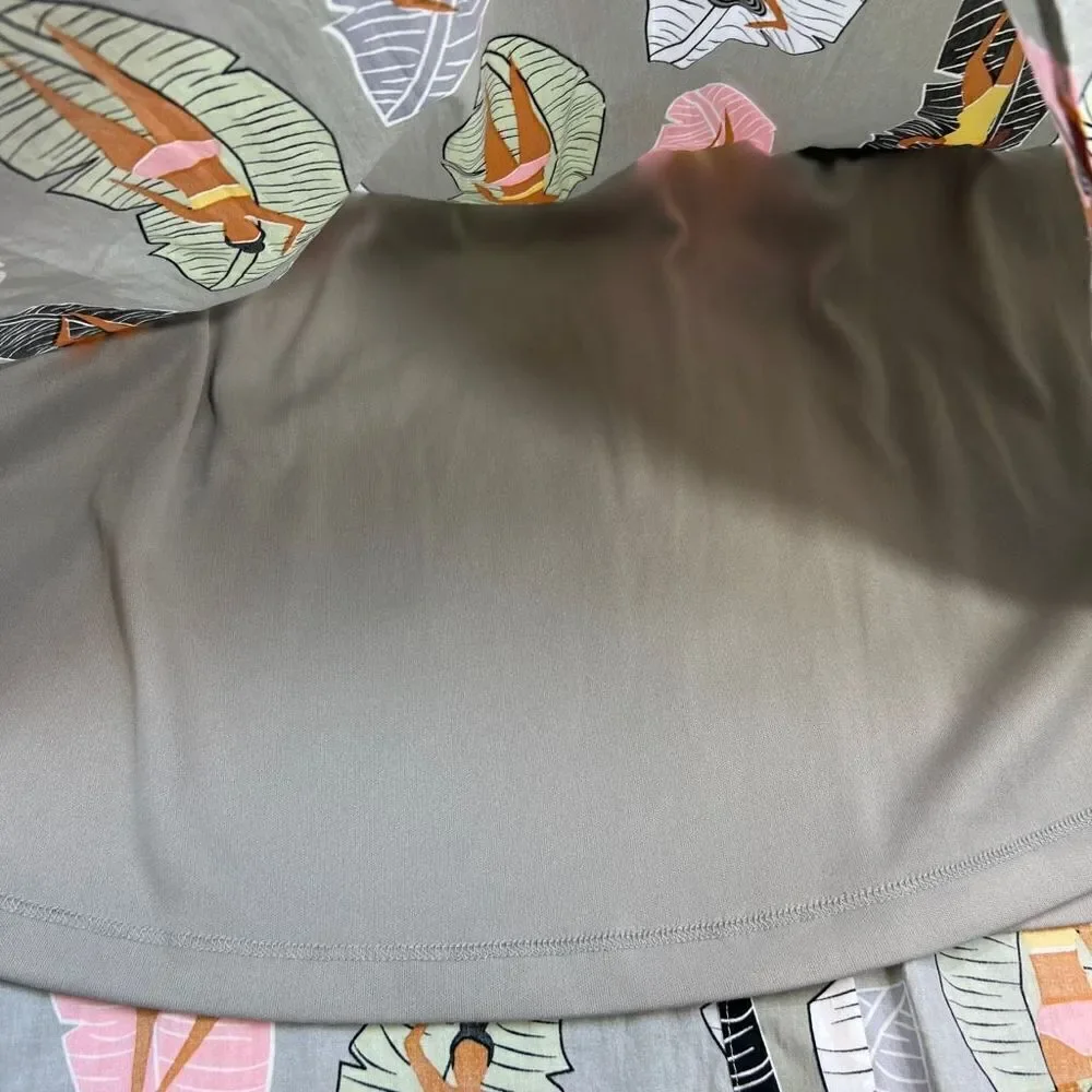 ANTHROPOLOGY Sunbather Midi Skirt Women’s 0 NWT MSRP $128 Greyish green.